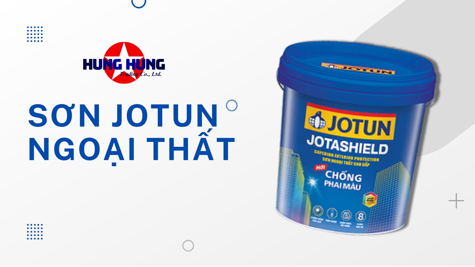 Sơn jotun ngoại thất sơn Jotun Jotashield Chống Phai Màu