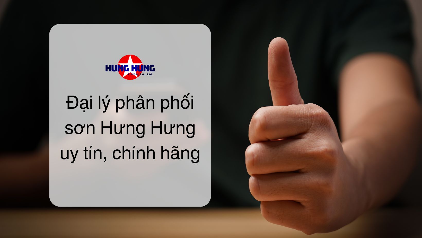 Đại lý sơn Hưng Hưng cung cấp sơn chính hãng